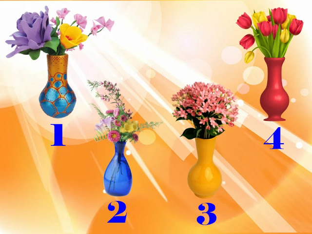 Выбирайте вазу с цветами и узнайте, что Вас ждет в ближайшем времени